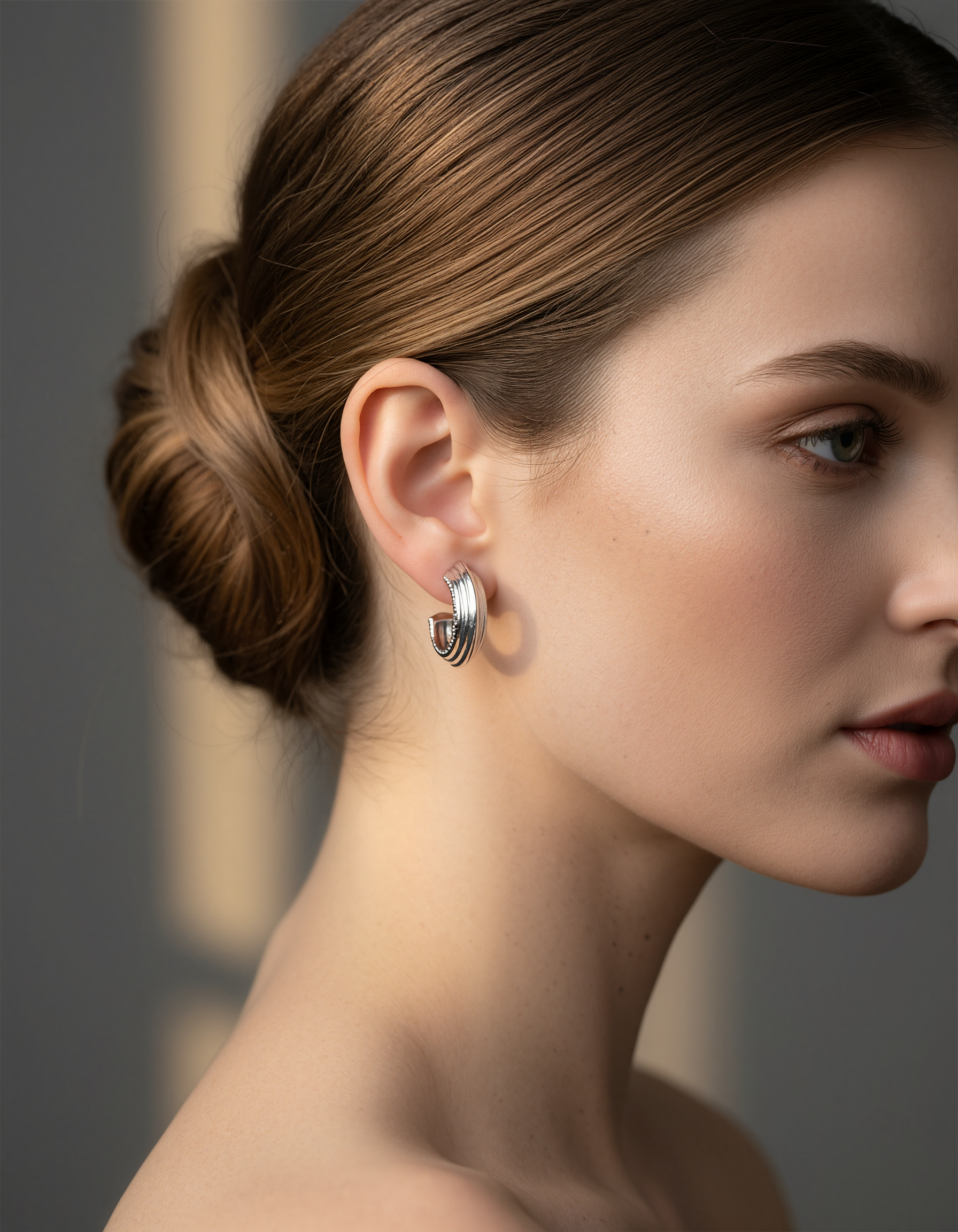 925 Silver Hoop Earrings