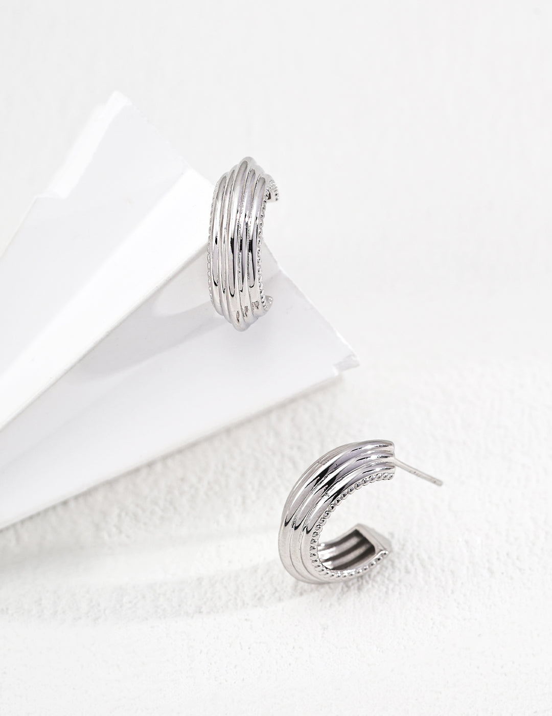 925 Silver Hoop Earrings