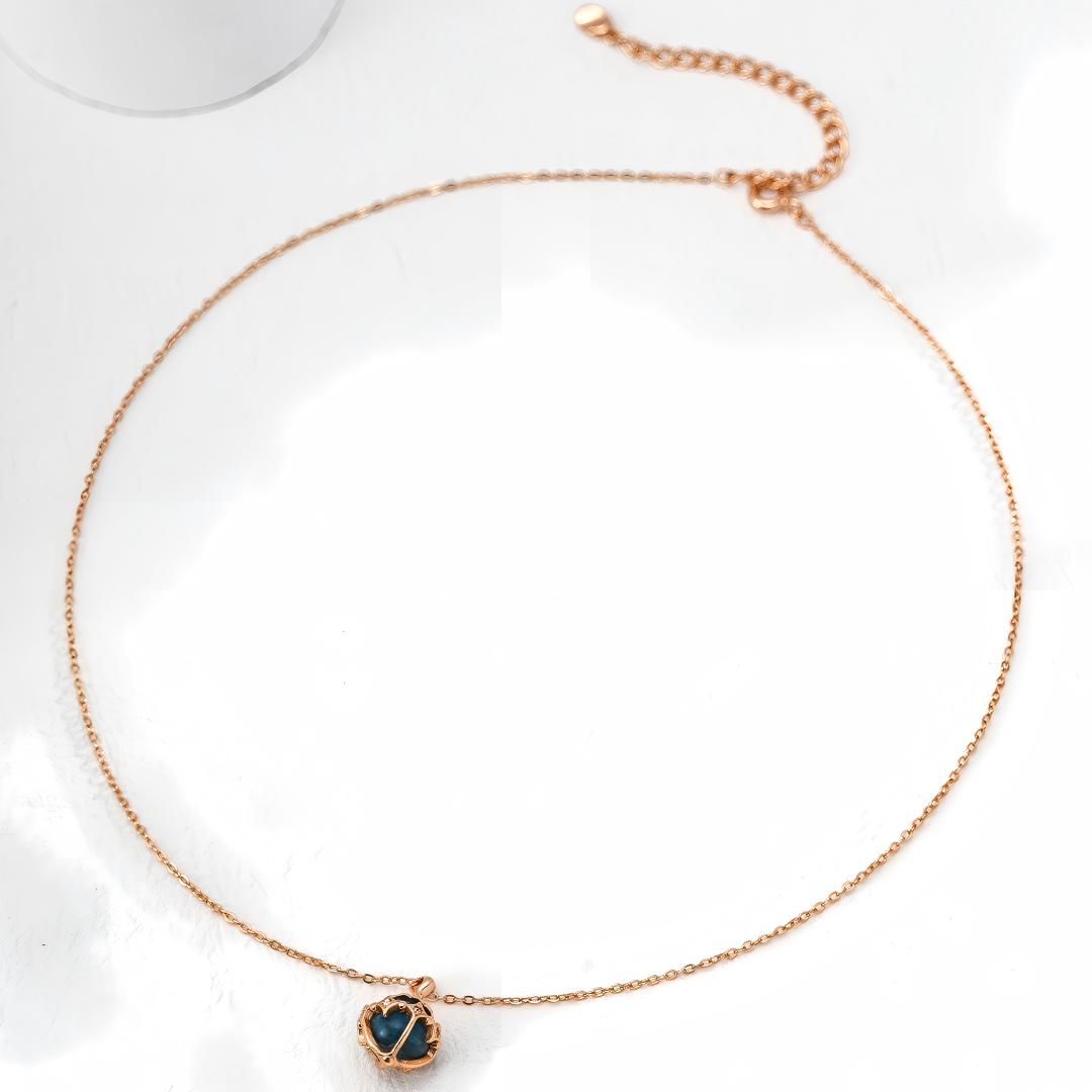 Lucky Star Necklace With Gemstones